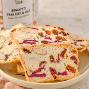 Fruits and Nuts Biscotti – Biscotti trái cây và hạt